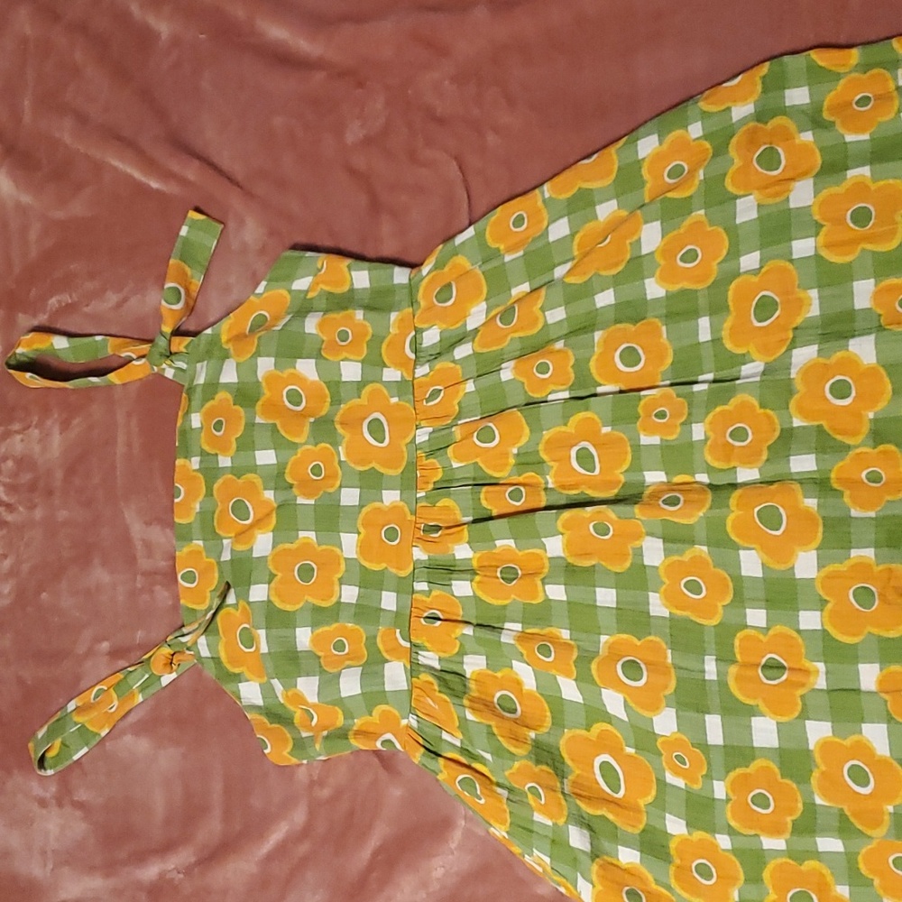 Lucy and yak Faye cotton gauze dress 12